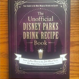 The Unofficial Disney Parks Drink Recipe Book - Purple Cover